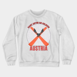 Saint Anton am Arlberg, Austria Crewneck Sweatshirt